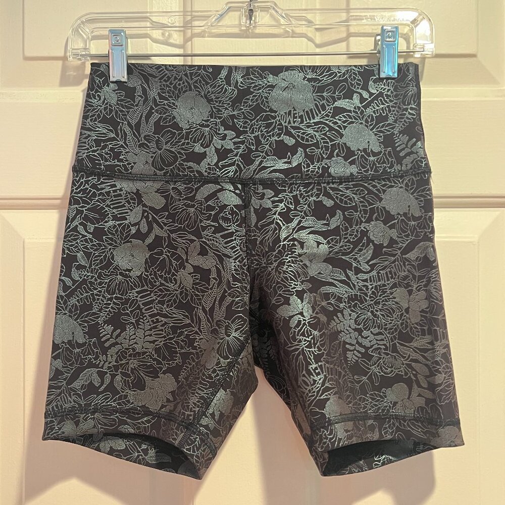 lululemon Wunder Train High-Rise 6" Short *Foil - Picture 3 of 5